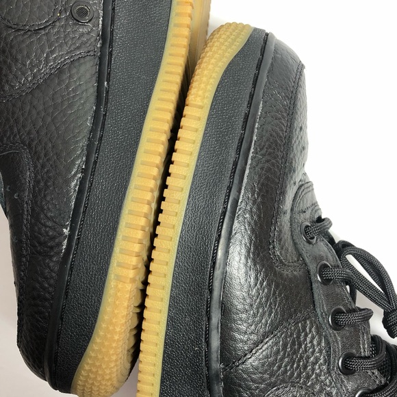 Nike SF AF1 # 864024 001 Black & Gum Bottom High - Picture 5 of 8